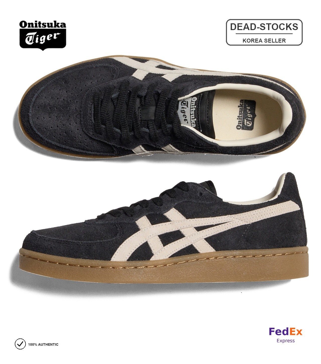 [Onitsuka Tiger] GSM BLACK 1183C436-001 Expeditedship