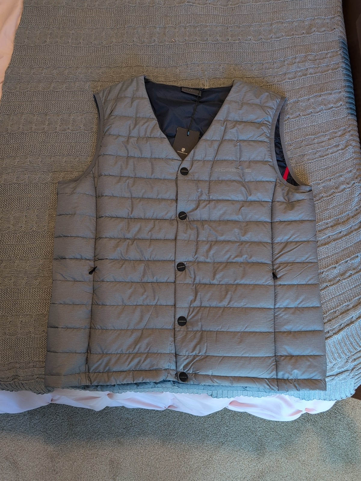 Porsche Design Urban Explorer Collection Vest NWT US Size M WAP20700L0LUEX