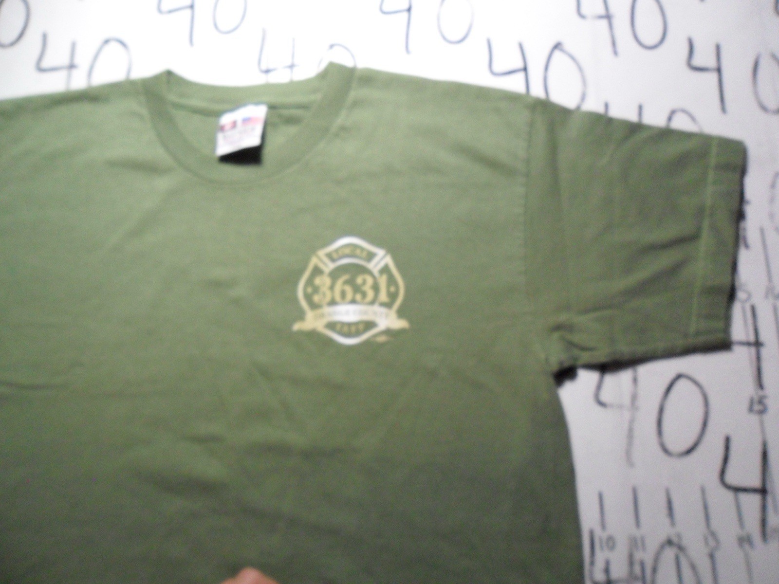 Large Local Orange County IAFF 3631 City Connect Runs Smaller Shirt