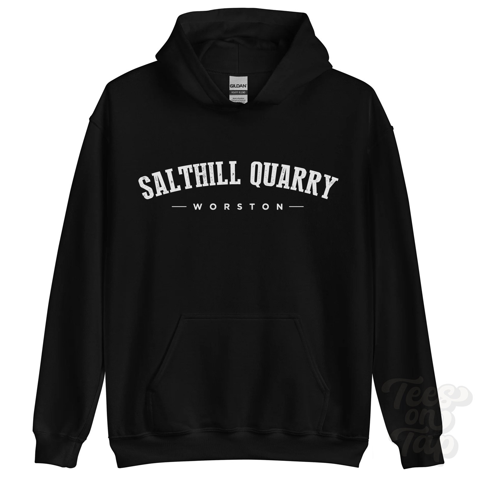 SALTHILL QUARRY WORSTON HOODIE Industrial Estate Clitheroe Ribble Valley
