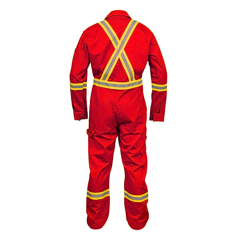 Flame Resistant FR High Visibility Hi Vis Coverall