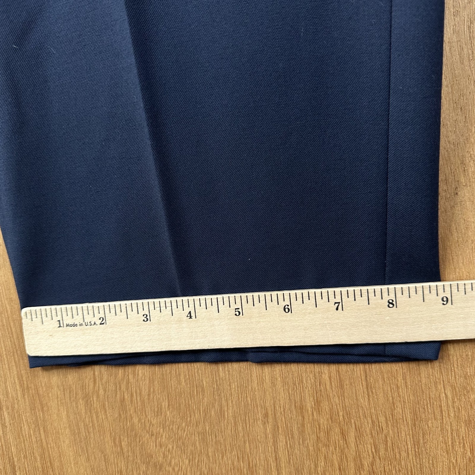 Michael Kors Suit Mens 50R Navy Blue Sport Fabric Pants 38×30 Flat Front Solid