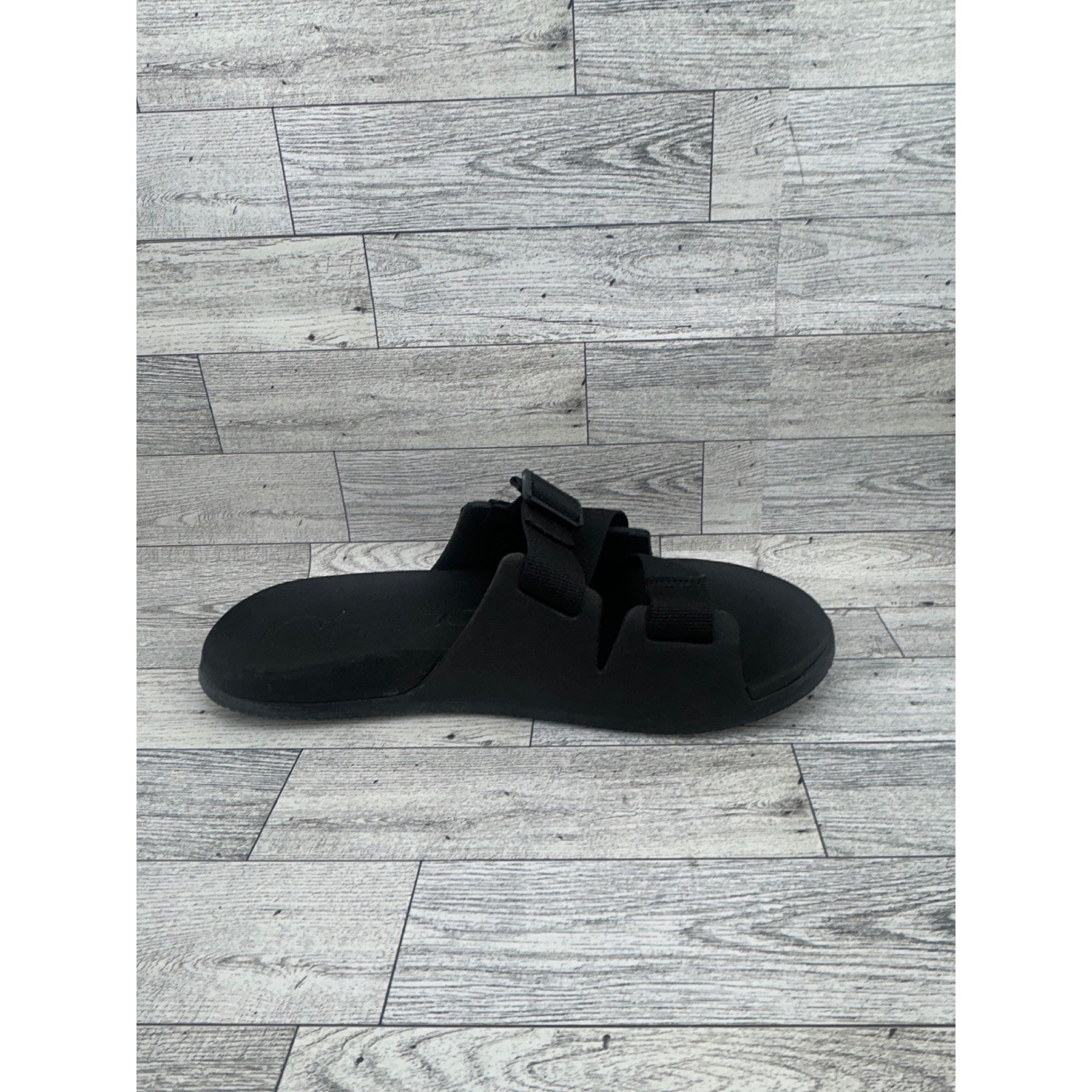 Chaco Chillos Slide Sandals Black Adjustable Z-Strap Sport Recovery Men Sz 10