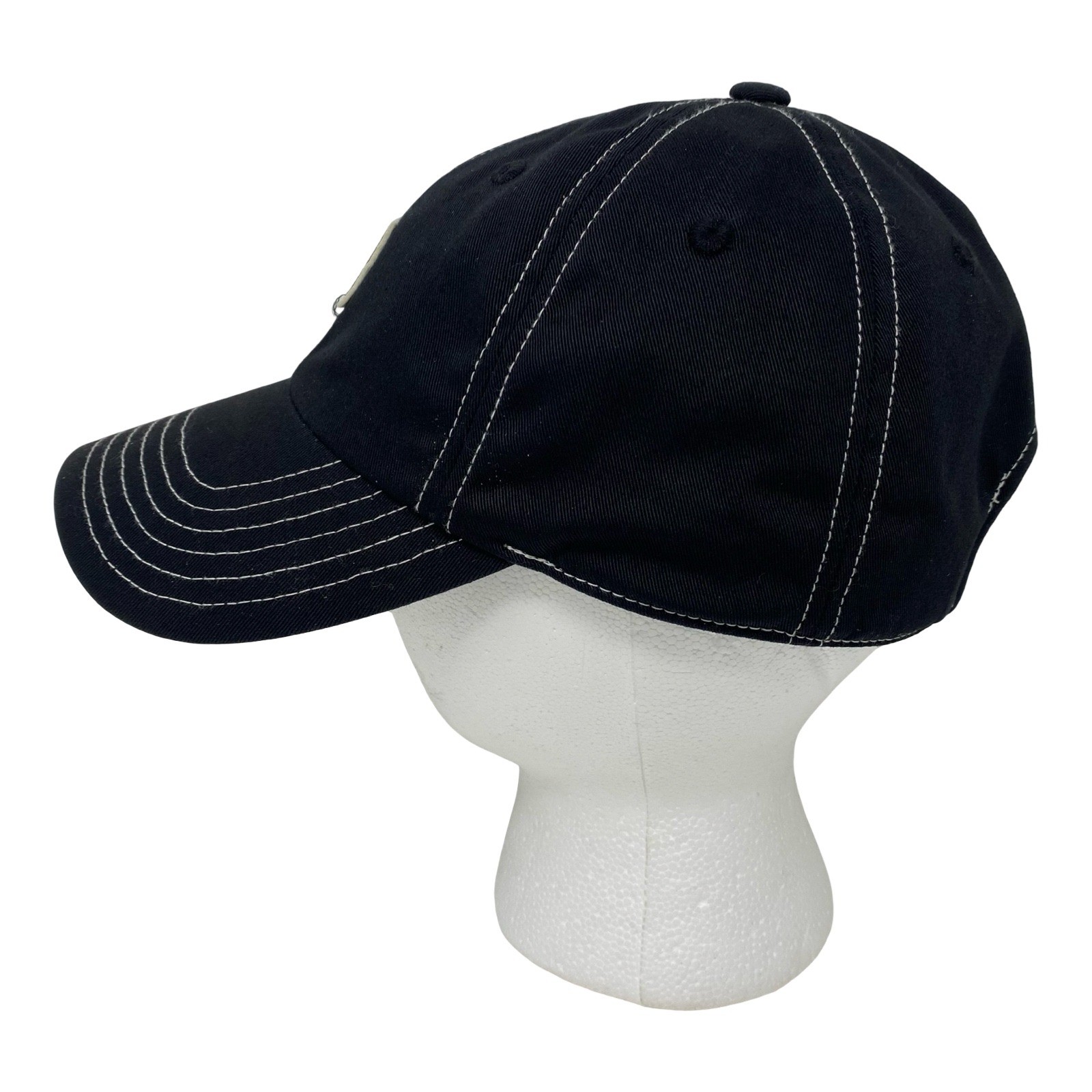 Masters Tournament Golf Hat Black Contrast Stitch Adjustable Strap Cap