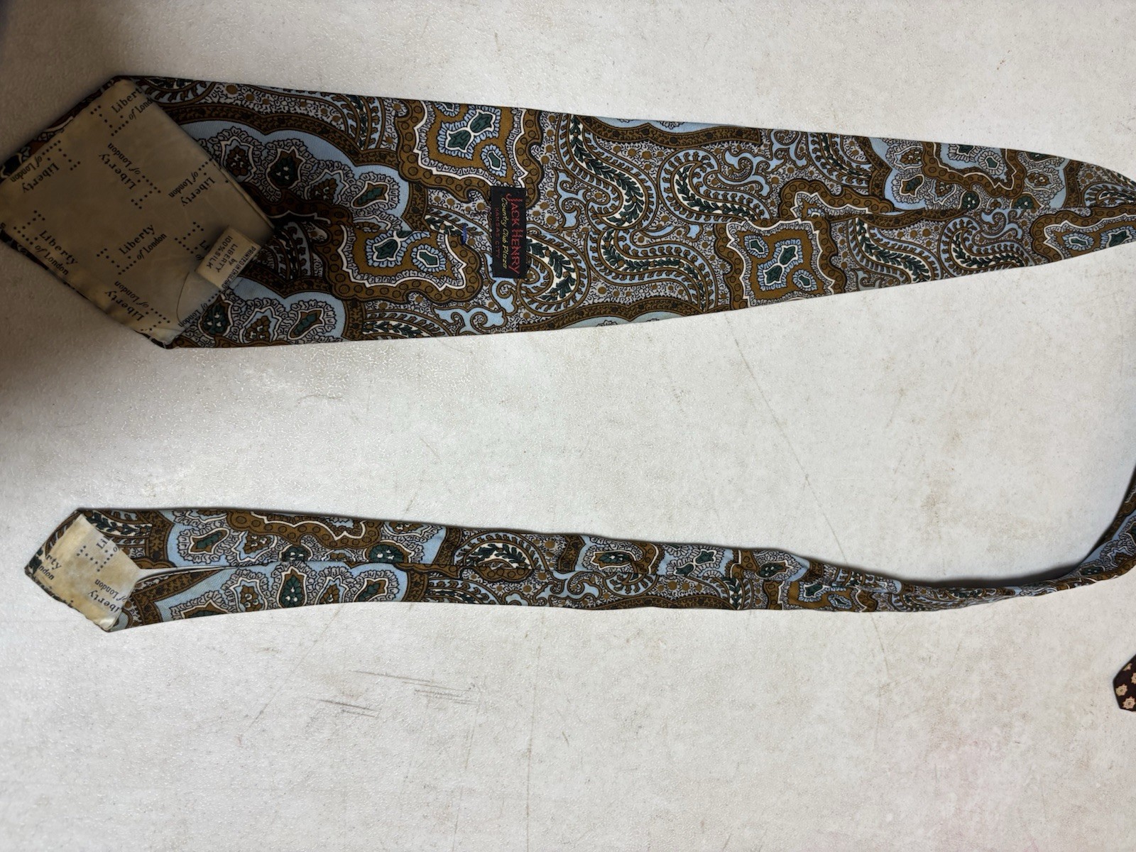 Vintage Jack Henry Paisley Tie