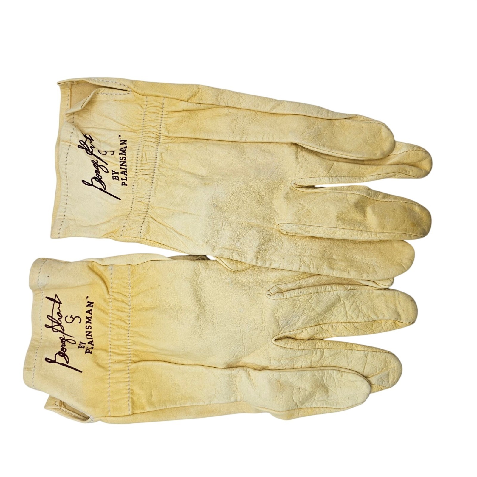Vintage Plainsman George Strait Cabretta Leather Gloves XL Limited Edition