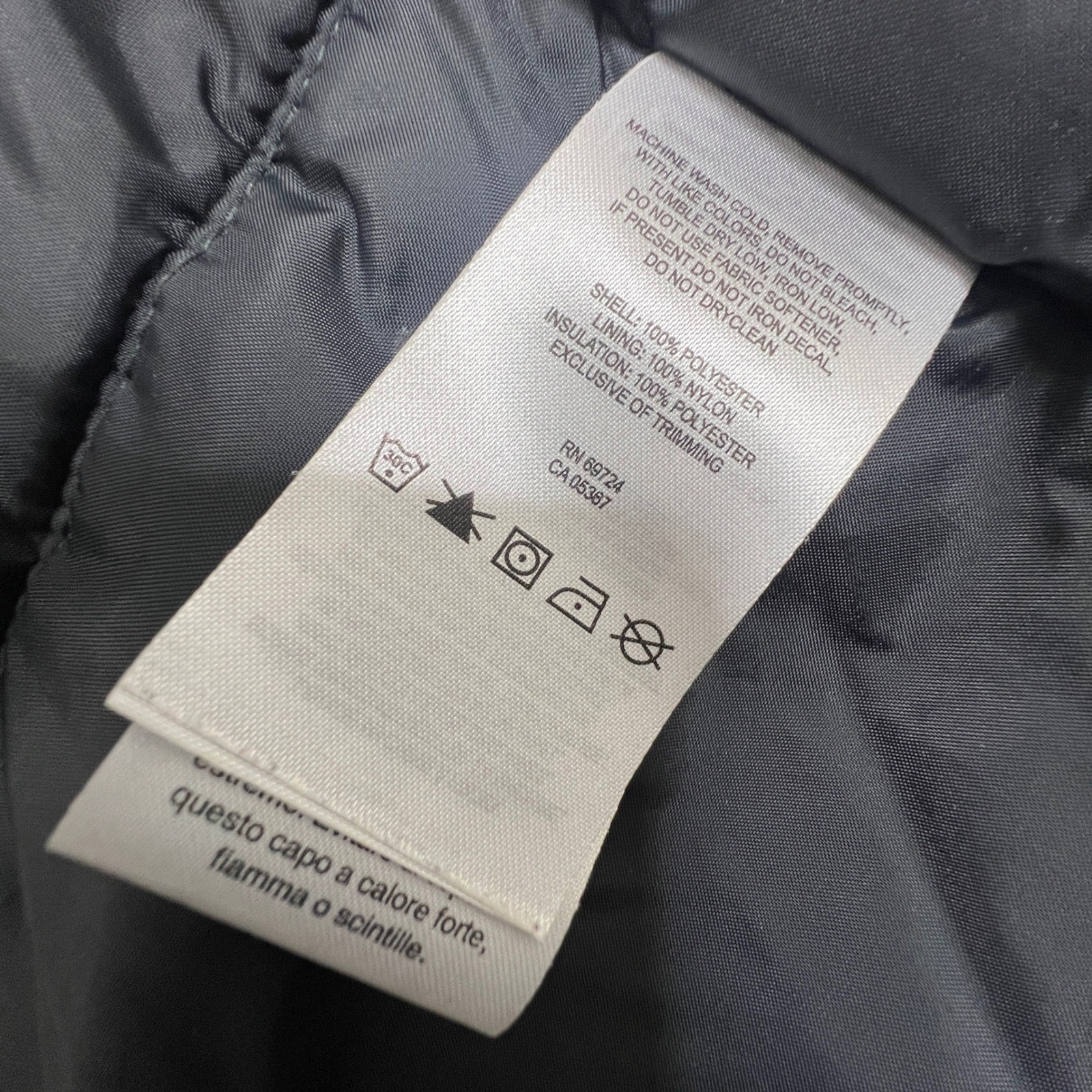 Columbia Mens Grey Orange Insulated Hooded Jacket Coat XL