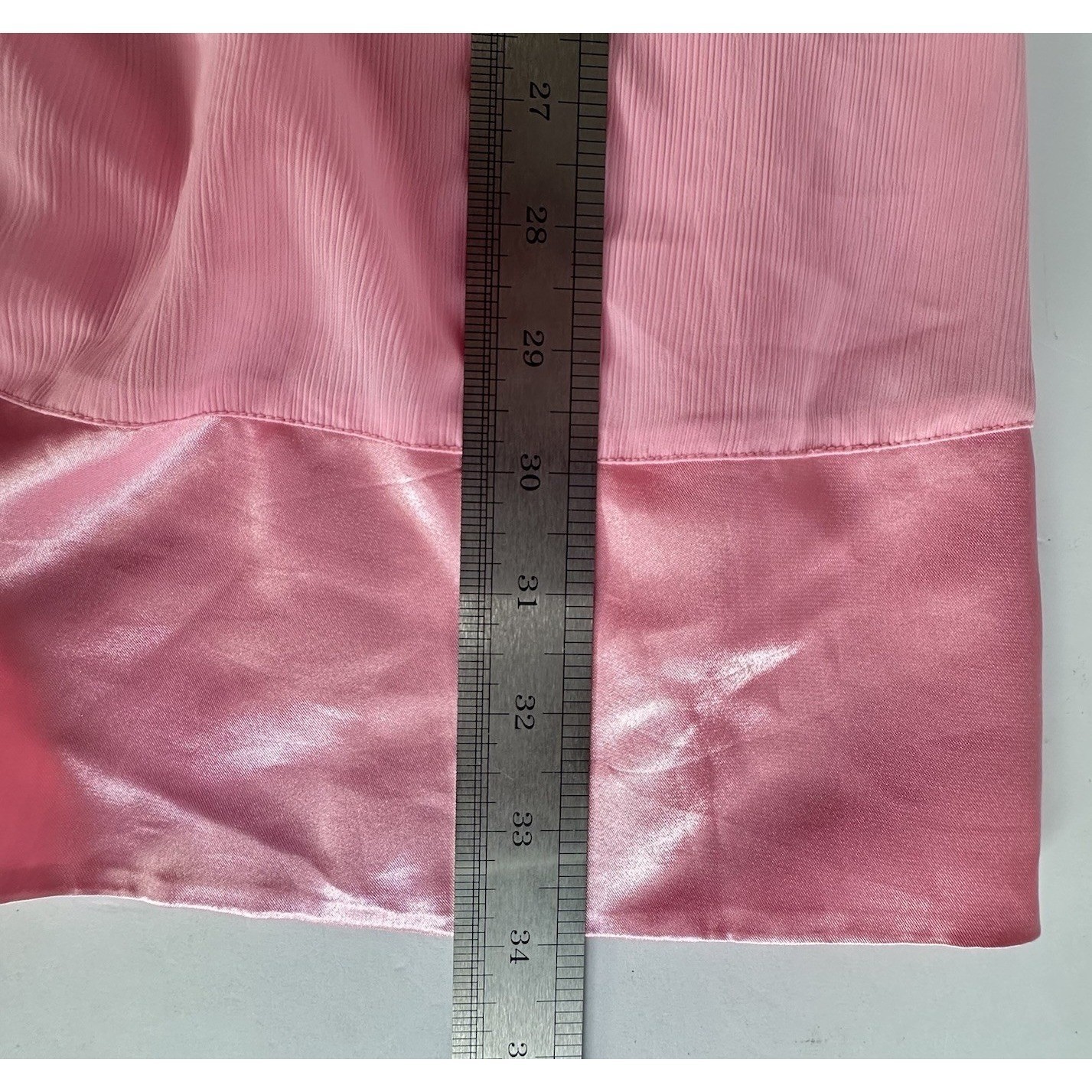 Vtg Y2K Valerie Stevens Barbie Coquette Slip Dress Nightie Pink Sheer Chiffon M