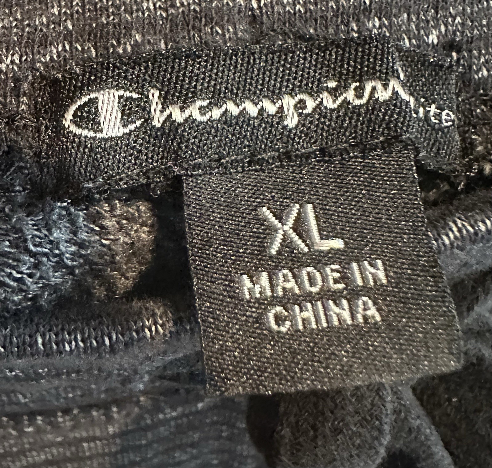 Champion Life Jogger Sweatpants XL Black Heather Drawstring Athletic Pants