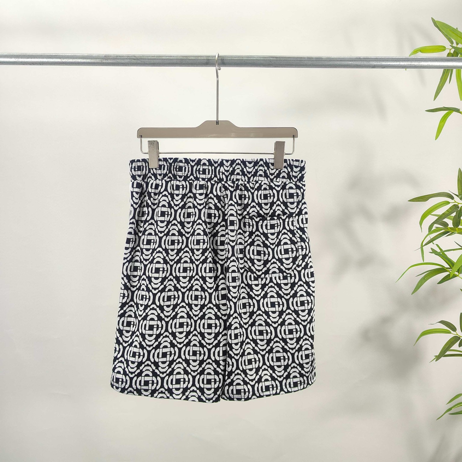 Casablanca high-end vacation shirt shorts, Hawaii beach vacation set