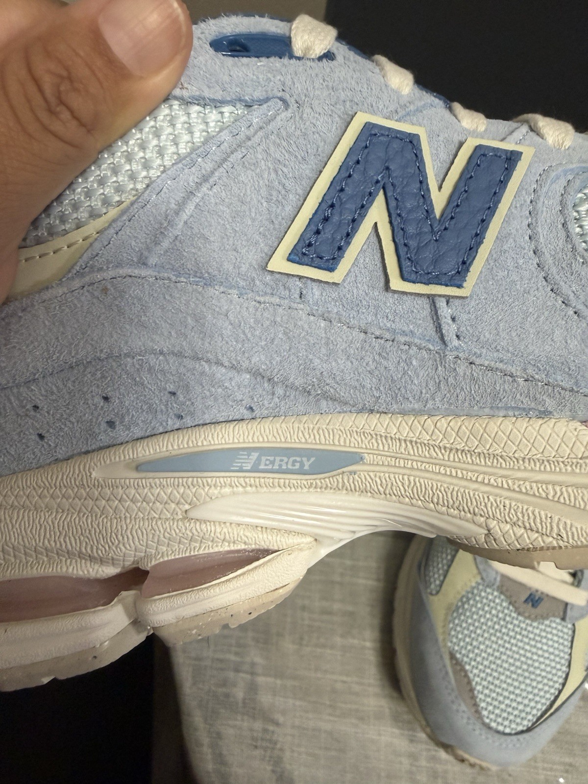 New Balance 2002R Foot Locker Exclusive Pastel Blue Suede Low Top U2002RFA