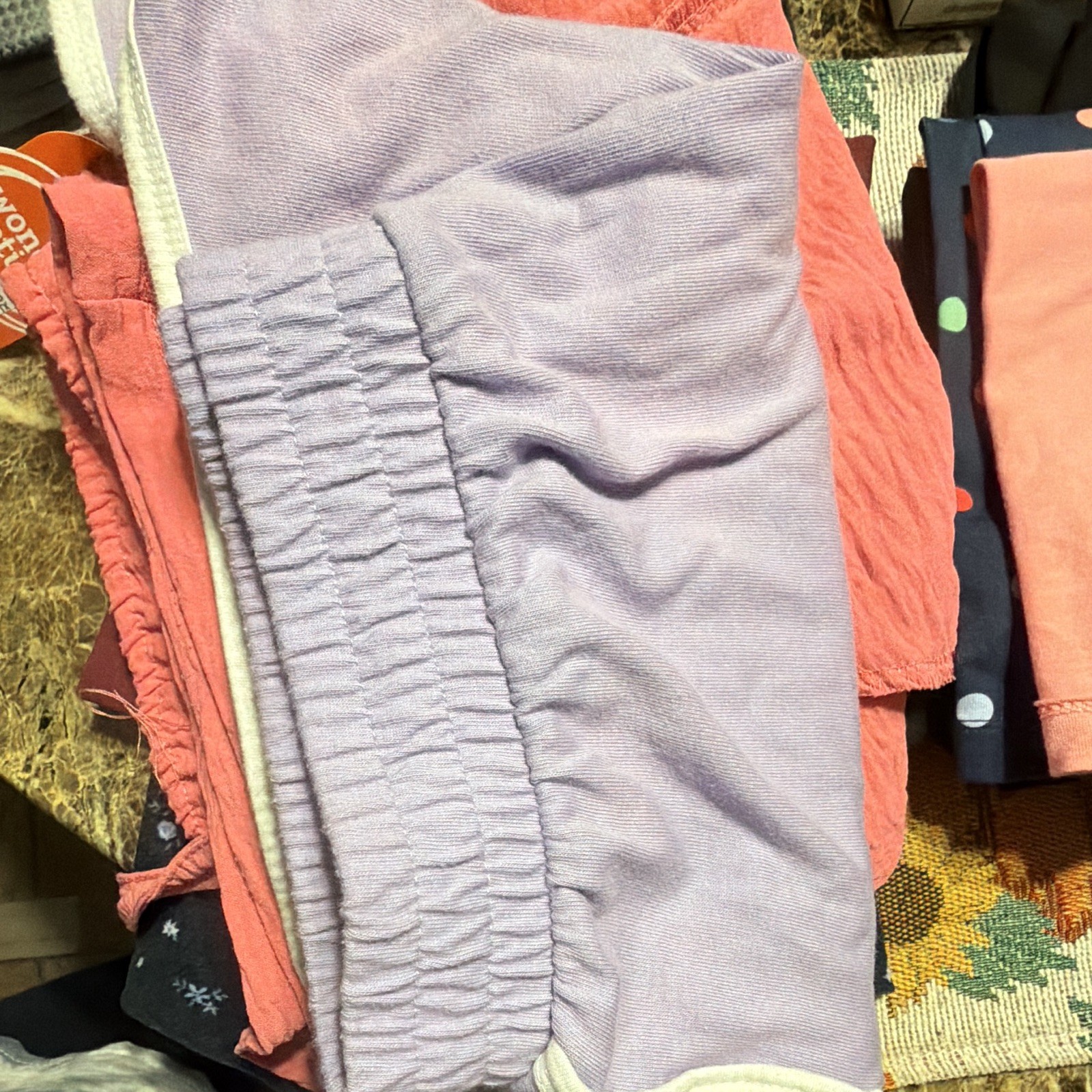 Girls Leggings Lot Size 4-6 Multicolor Assorted Colors & Mixed Patterns