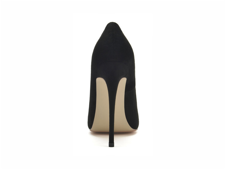 12cm Womens Sexy Suede High Stilettos Heels Night Party Slip On Pumps US4-US12