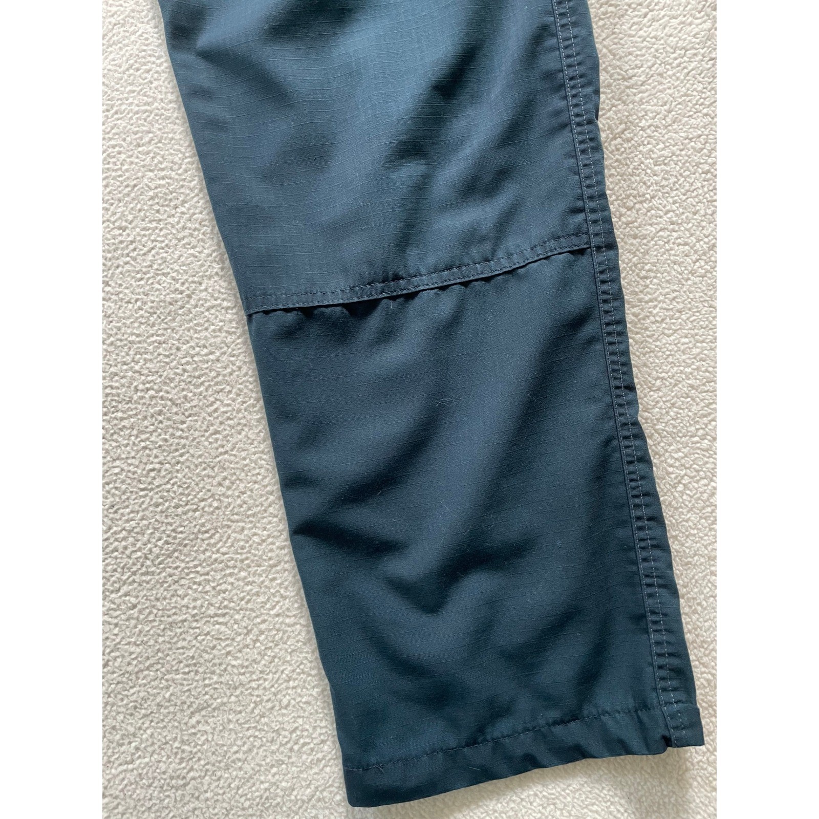 Tru-Spec Mens 34/32 Tactical Cargo Pants Navy Blue Ripstop Workwear – Distressed