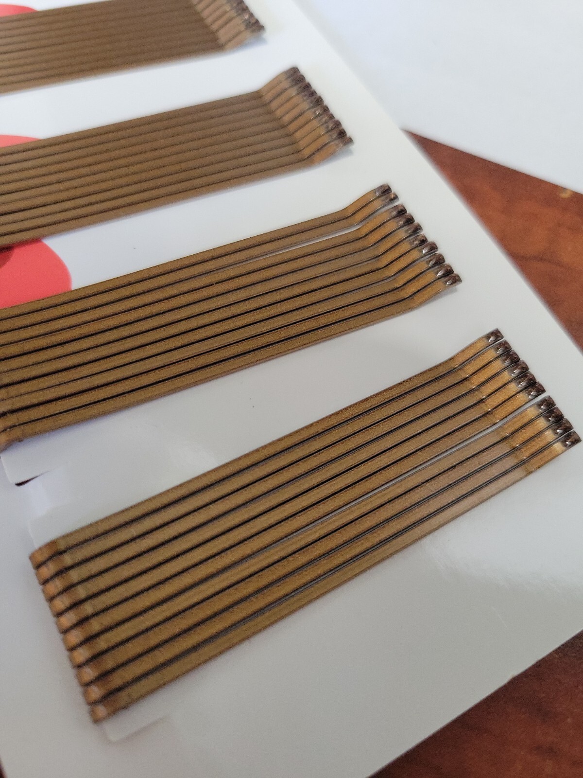 2 PKS Annie 2 3/4” Bobby Pins Bronze Hair jumbo Pins Bob Pins 40 Pack