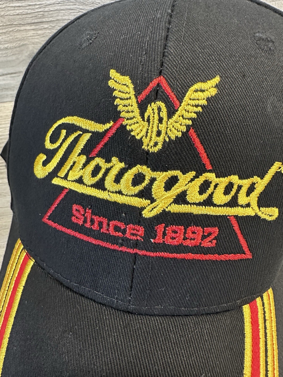 Thorogood Since 1892 Adjustable Back Hat Cap Men’s Black *See Details*