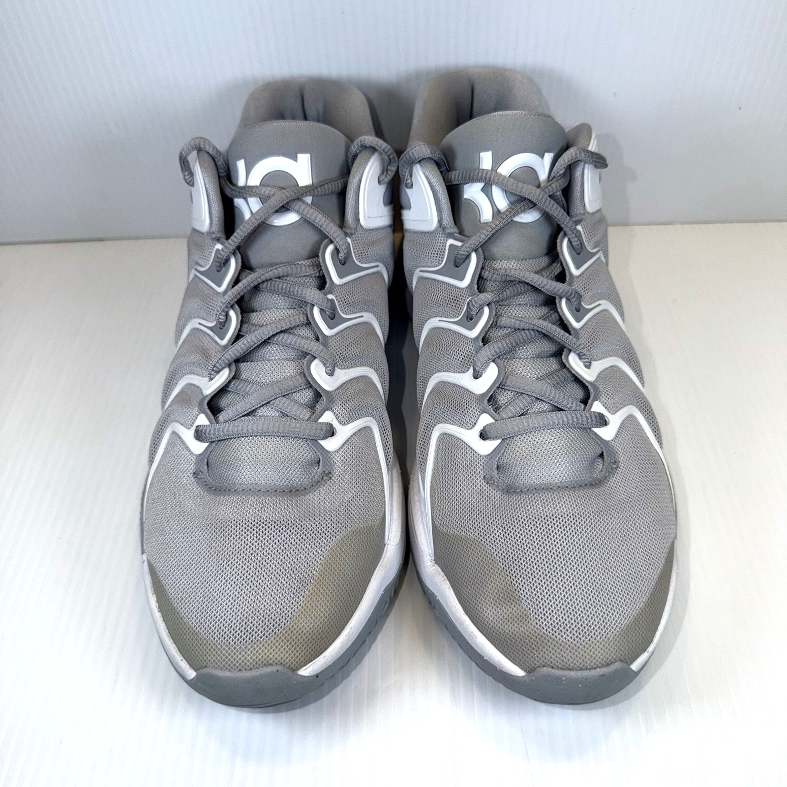Nike KD17 TB Kevin Durant Men’s Basketball Shoes Size 8.5 Wolf Grey EUC