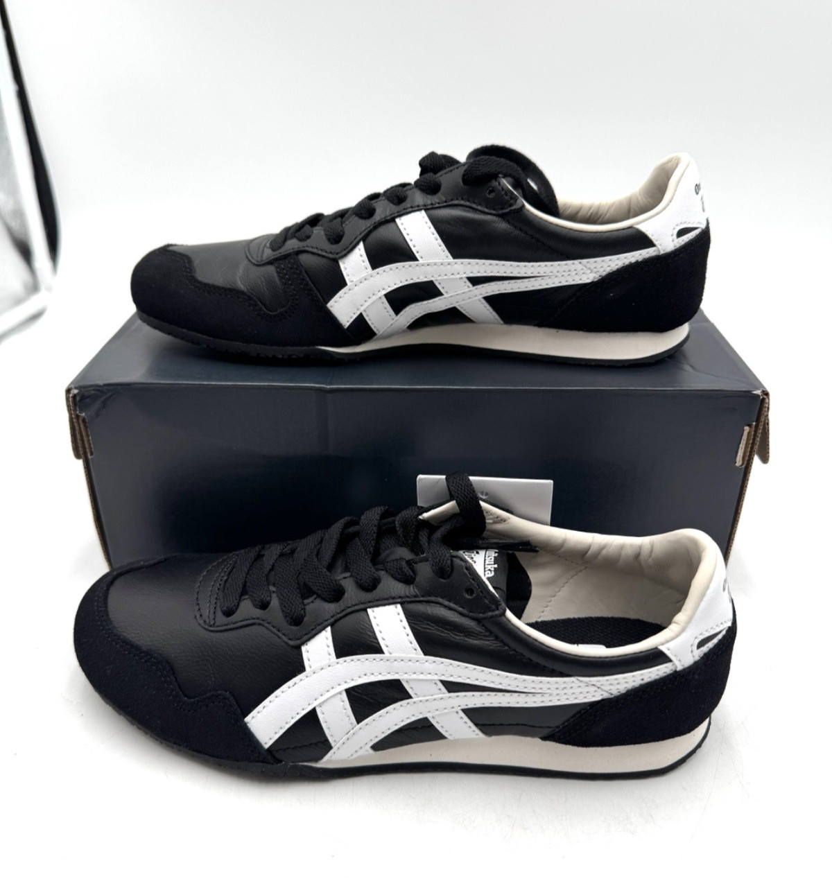 Onitsuka Tiger SERRANO Black/White Daily Sneaker (US 6) From US