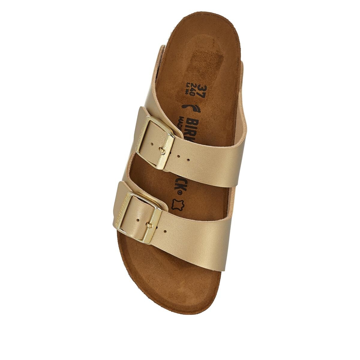 Birkenstock Arizona NARROW sandals Gold comfort Sandal SELECT SIZE! dress up NEW