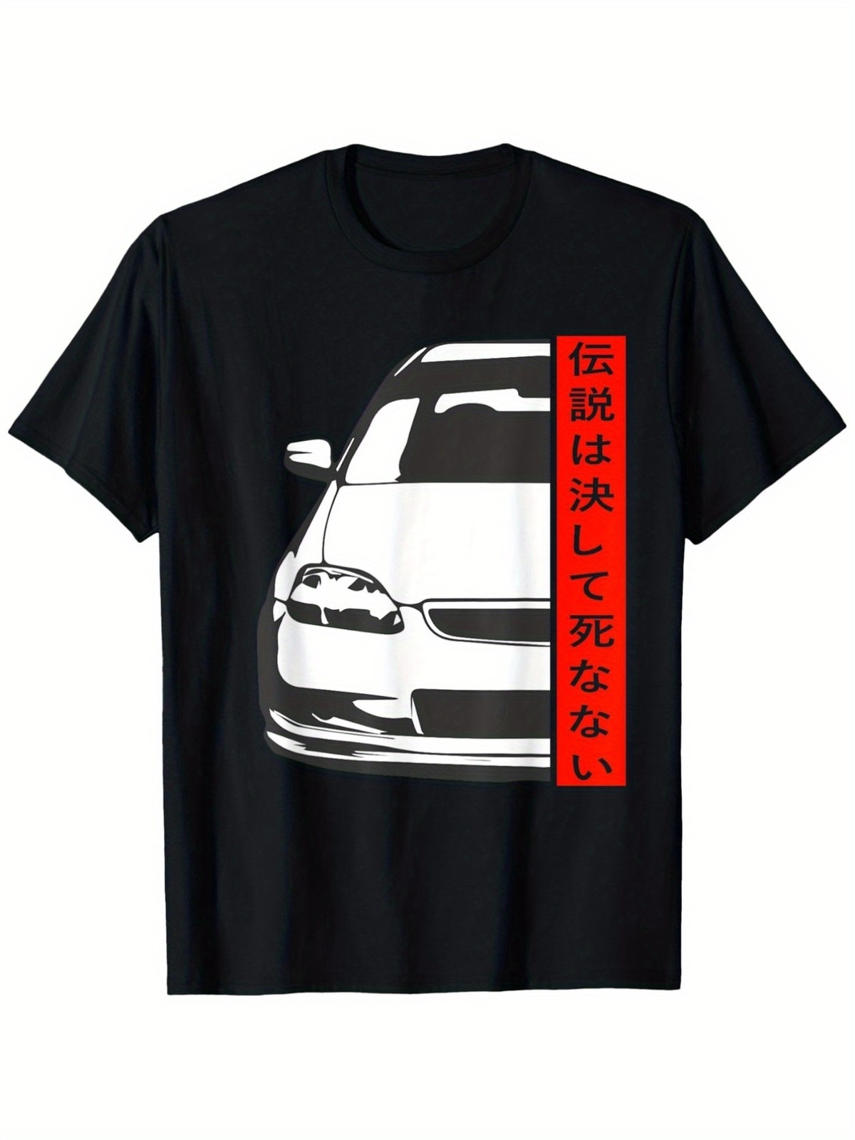 2026 Custom Retro Patterned T-Shirt, 100% Cotton, Car Printed Short Shirt