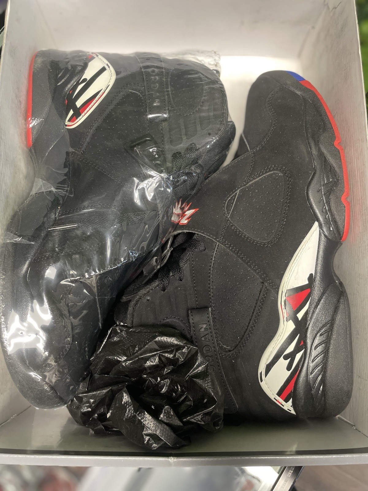 Air Jordan 8 Retro “PLAYOFFS” 2023 – Size 9 – 305381 062 Black Red White