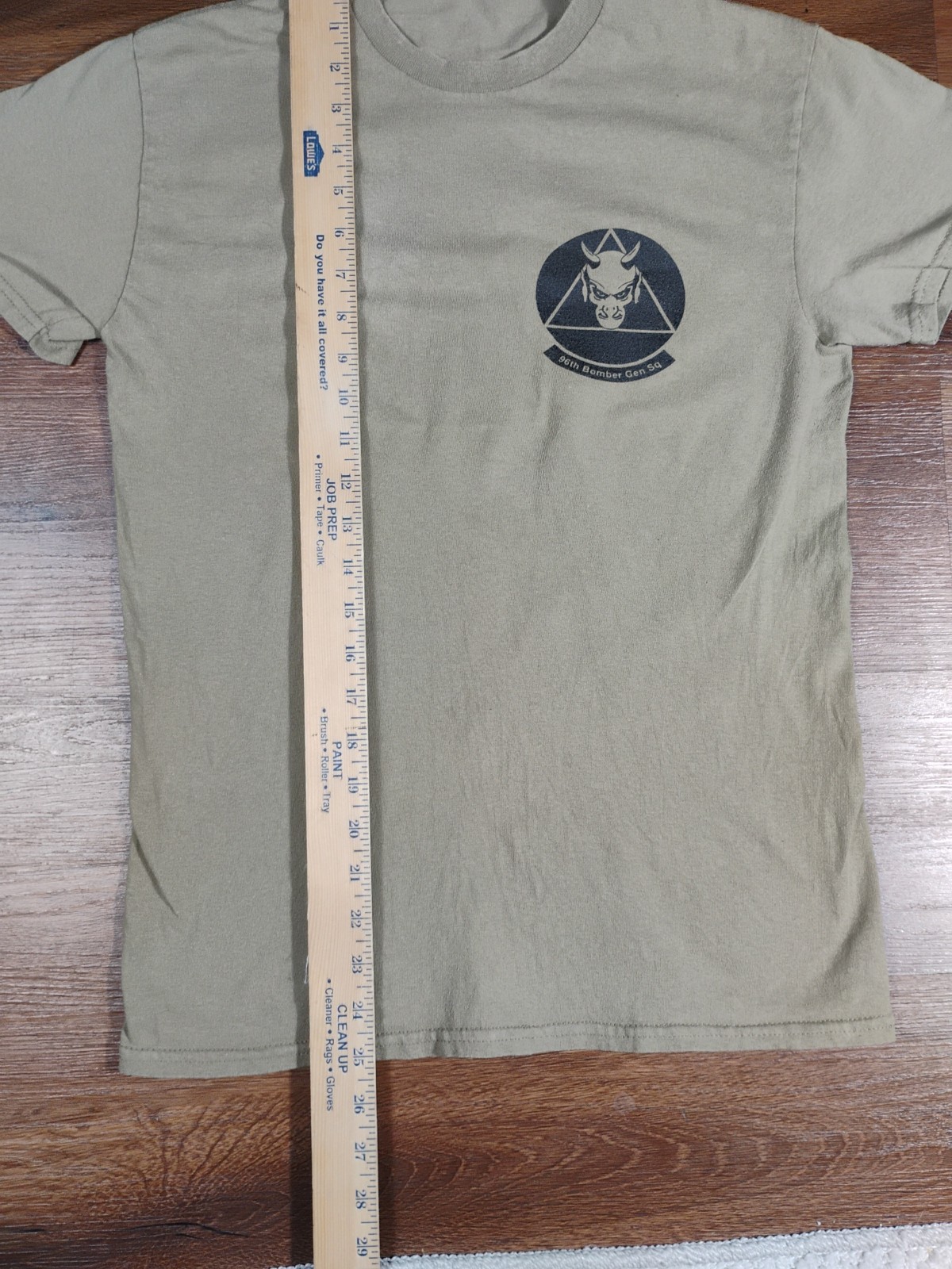 96th Bomb Squadron B-52H The Devils Own 60-059 T-SHIRT HQ Size Small
