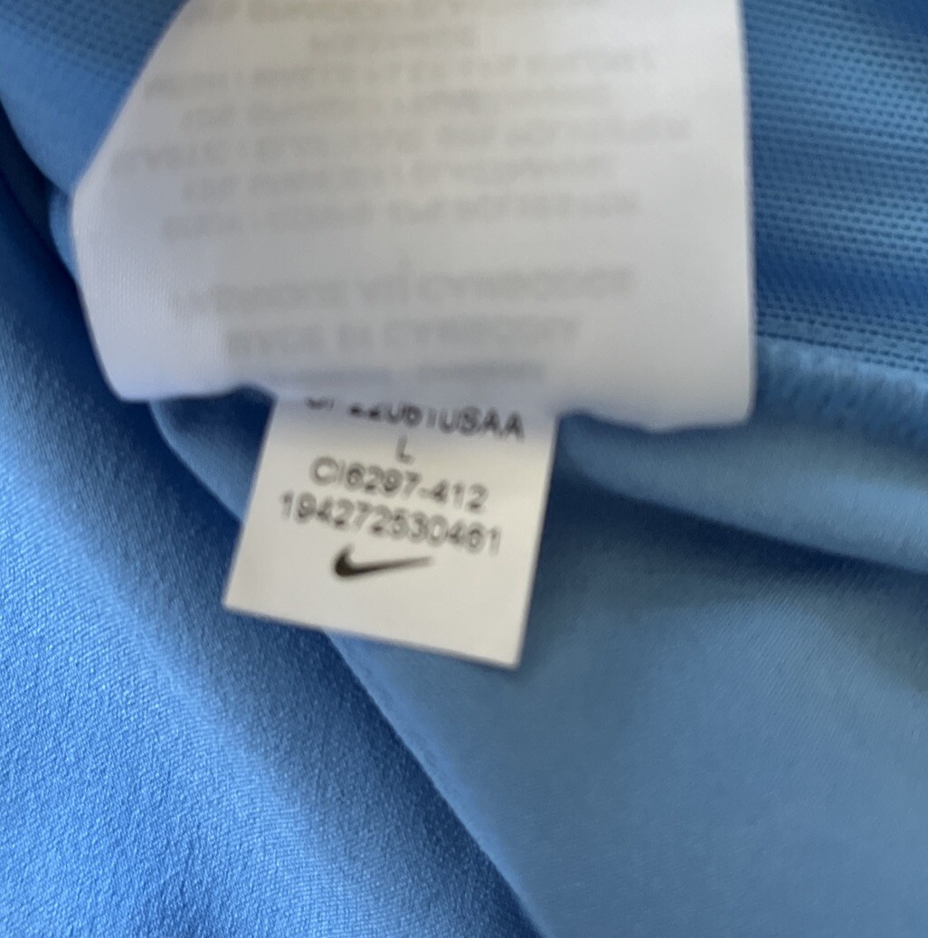 NEW Nike Pro Elite Botswana Track Jacket Men’s L Light Blue CI6297-412 New Team