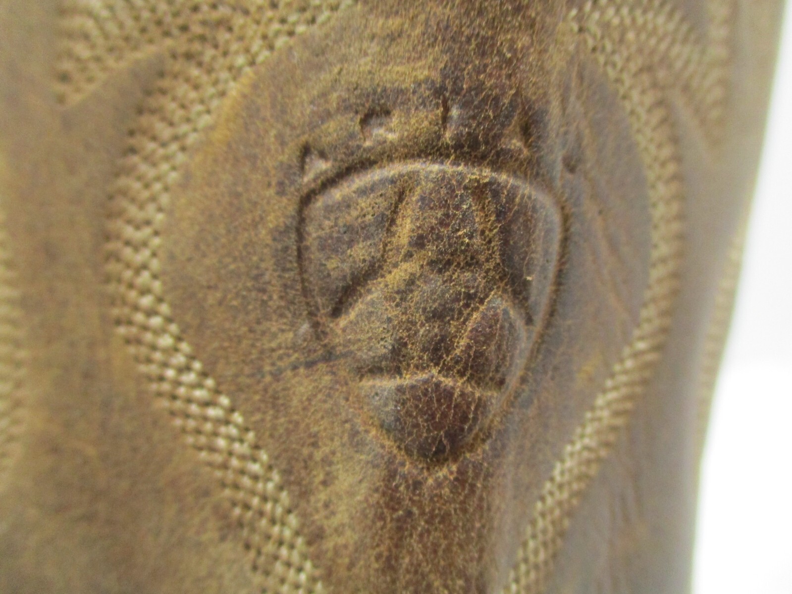 Ariat Heritage Brown Leather Cowboy Western Boots Mens Size 9.5 EE Style 34725