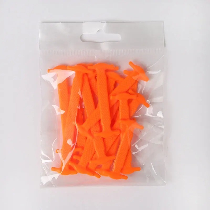 16/12PCS Silicone No Tie Shoelaces Elastic Stretch Shoe Laces for Kids Adults