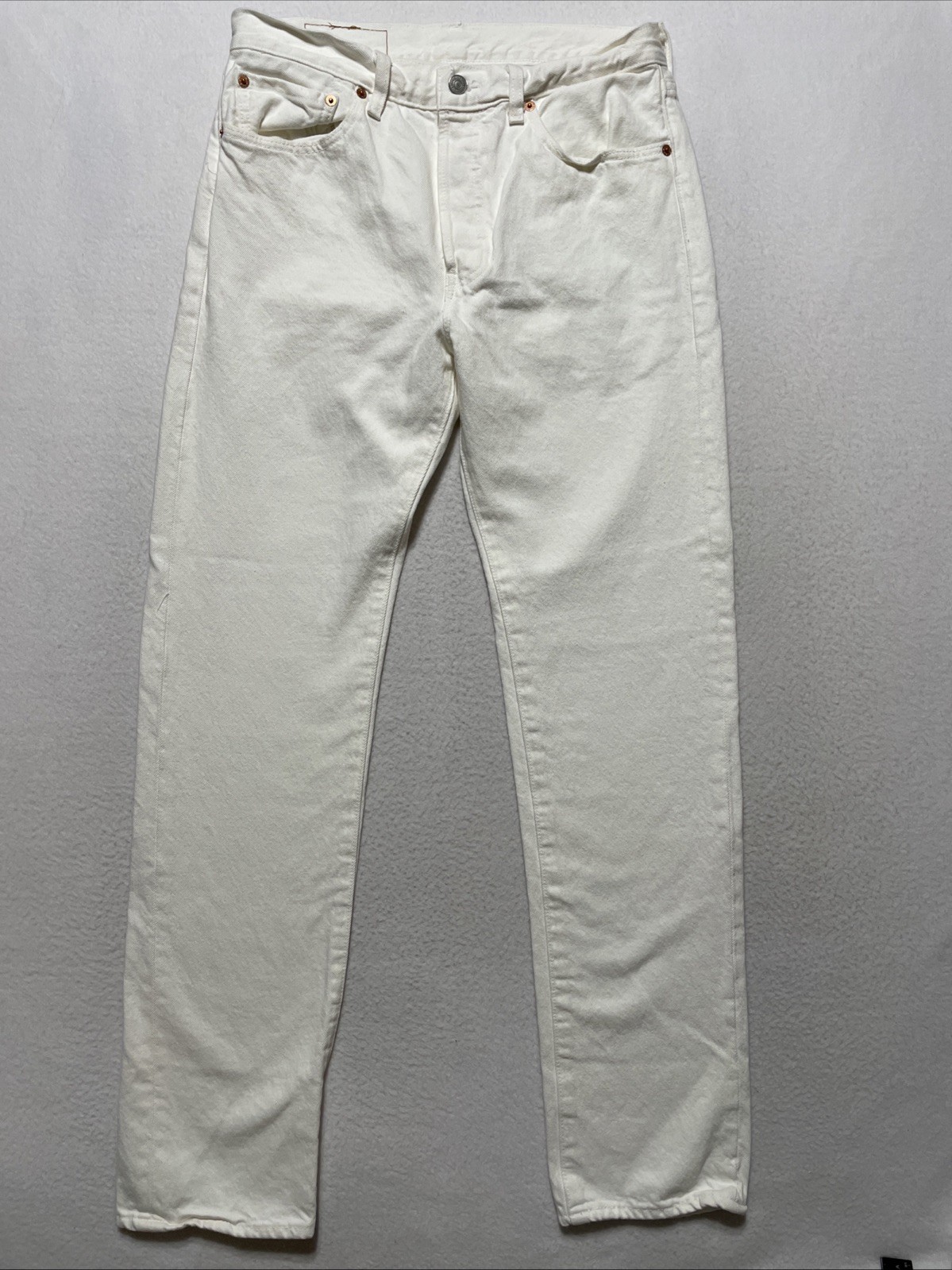 Denim Tears x Levi’s 501 Button Fly Big E Jeans Off White Men’s Sz 31 x 32 NWOT