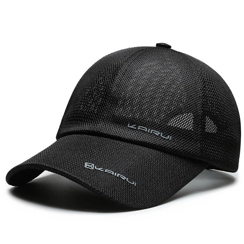 Breathable Mesh Baseball Cap Adjustable Summer Outdoor Dad Hat Men Women