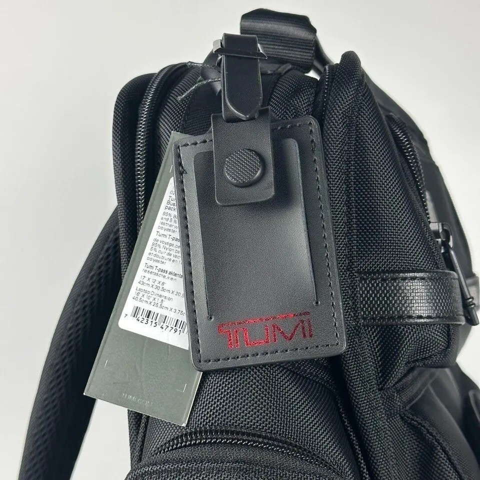 Tumi Alpha 3 Backpack Shoulder Bag Business Sports Nylon Black Brief pack New