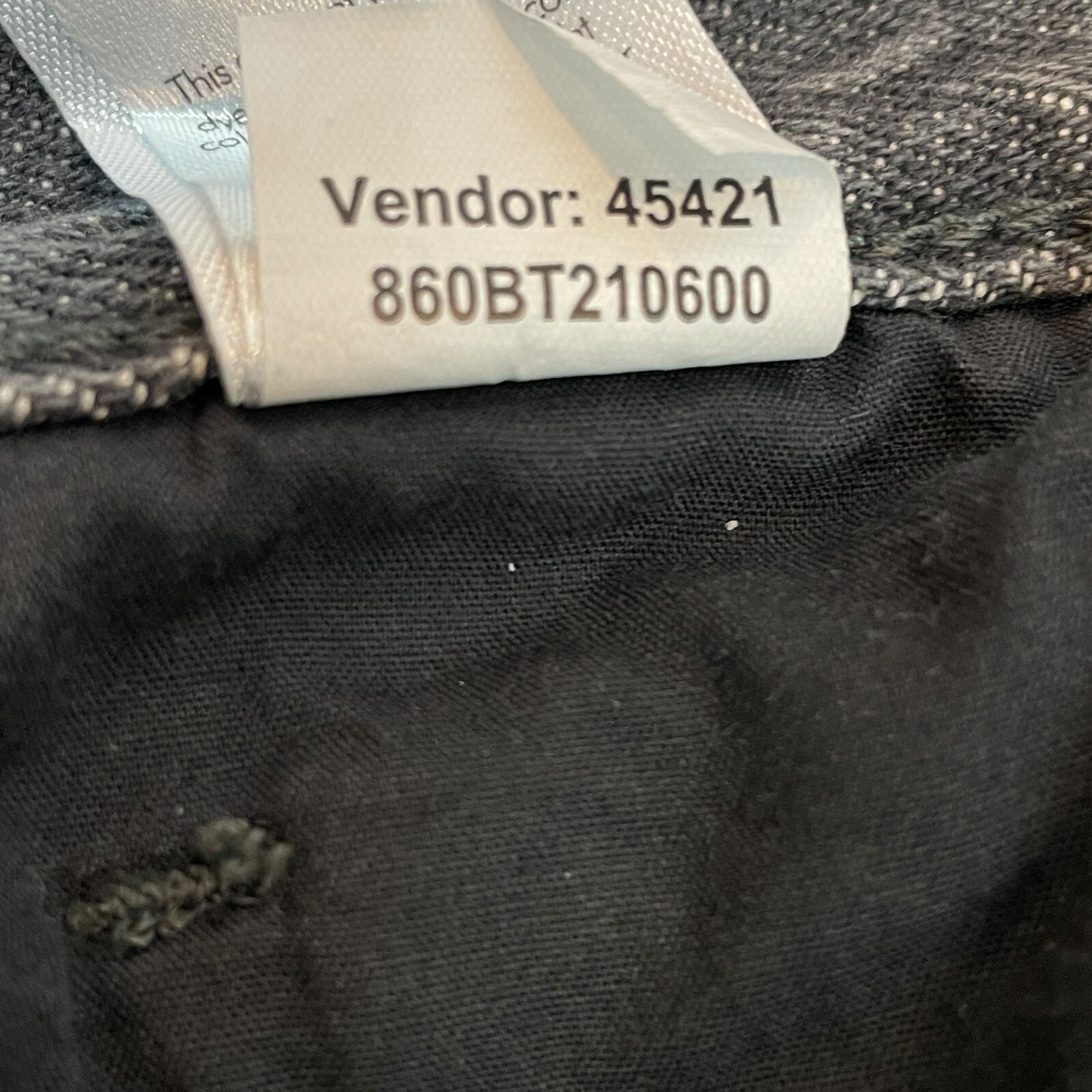 NEW PacSun Jeans Womens 25 Two Toned Black Denim High Rise Straight Raw Hem