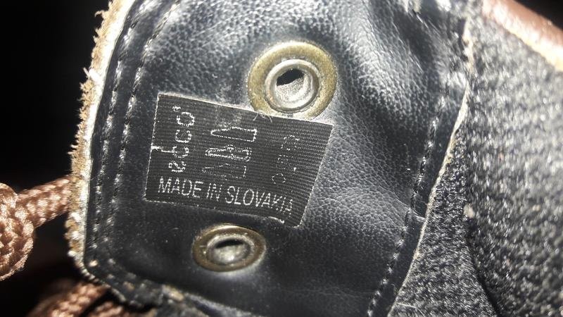 Men Ecco Boots Brown Leather 42