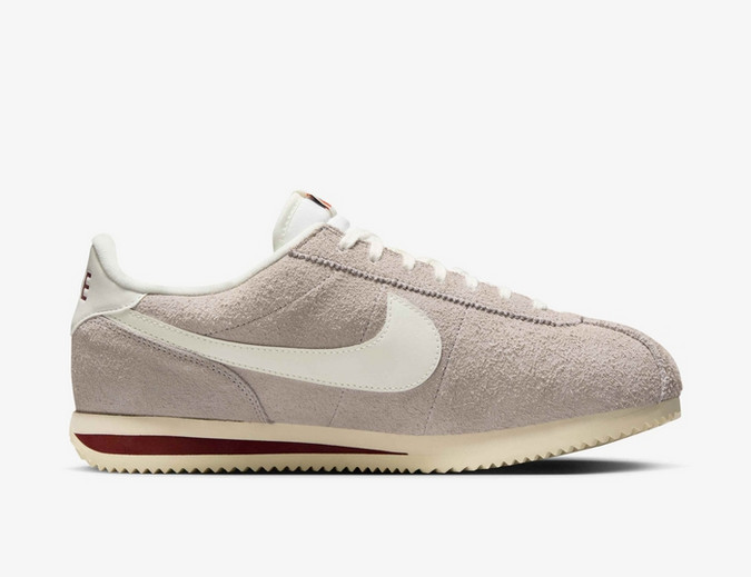 Nike Cortez SE Mens Size College Grey Sail Shoes Suede Sneakers HF3142-001 New