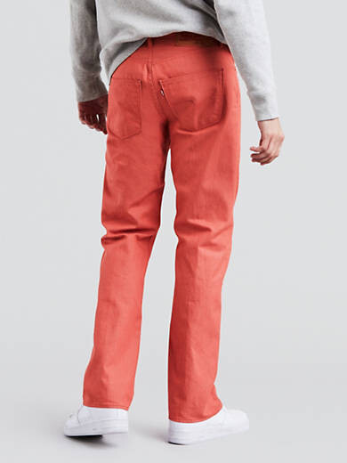 Levis 501 Shrink to Fit Coral Raw Button-fly Jeans 40 x 32 Men’s $70 New Tags