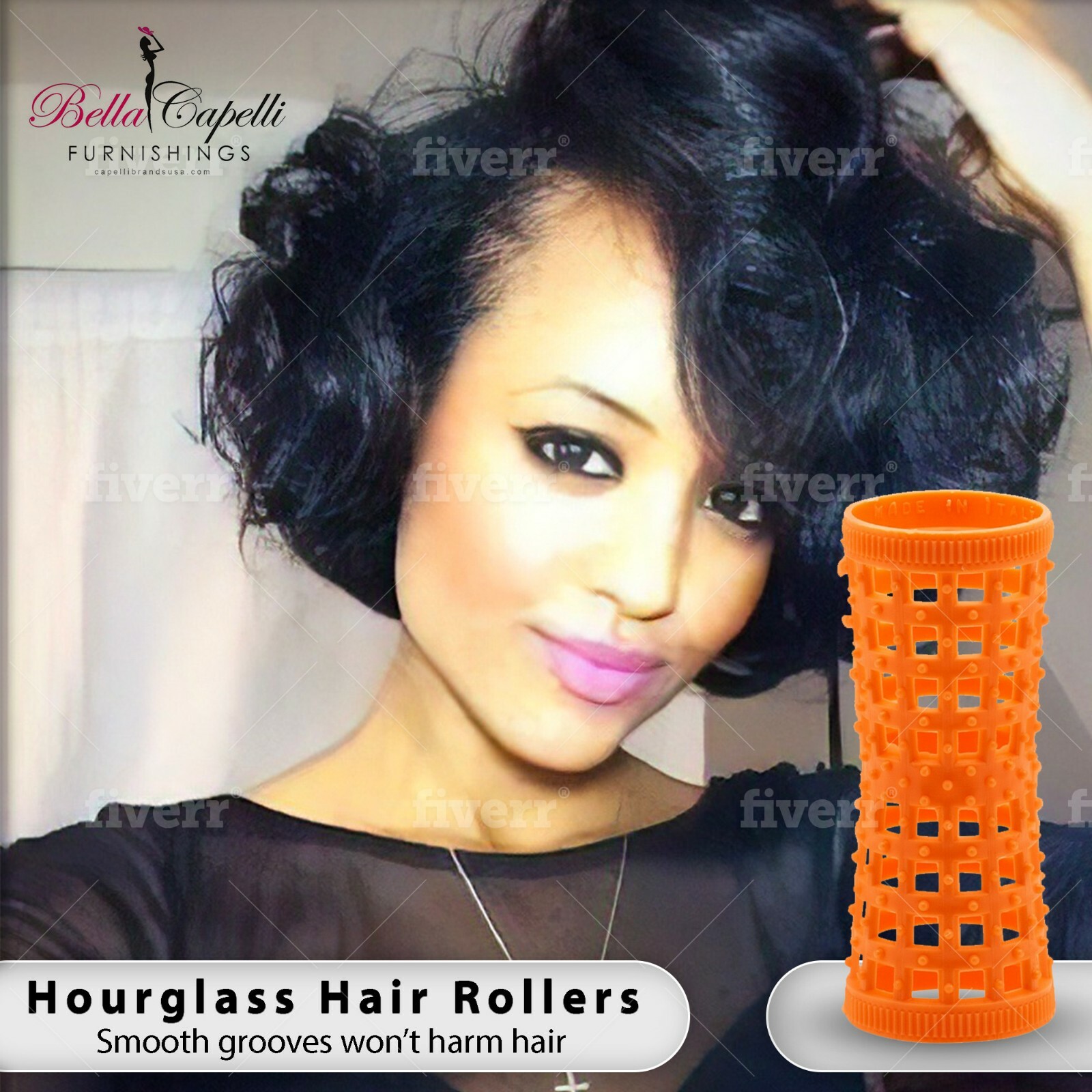 Bag of 25 Hourglass hair pins (4.5 inches long).