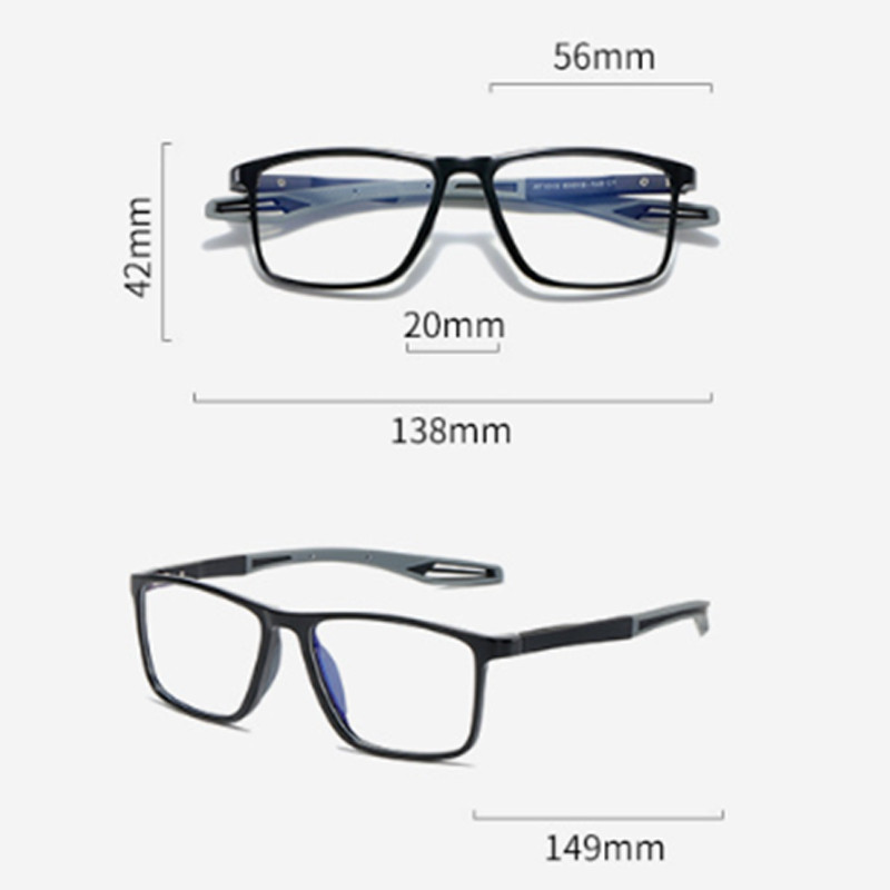 Photochromic Reading Presbyopic Glasses Men Square Brown Lens Sunglasses Reader