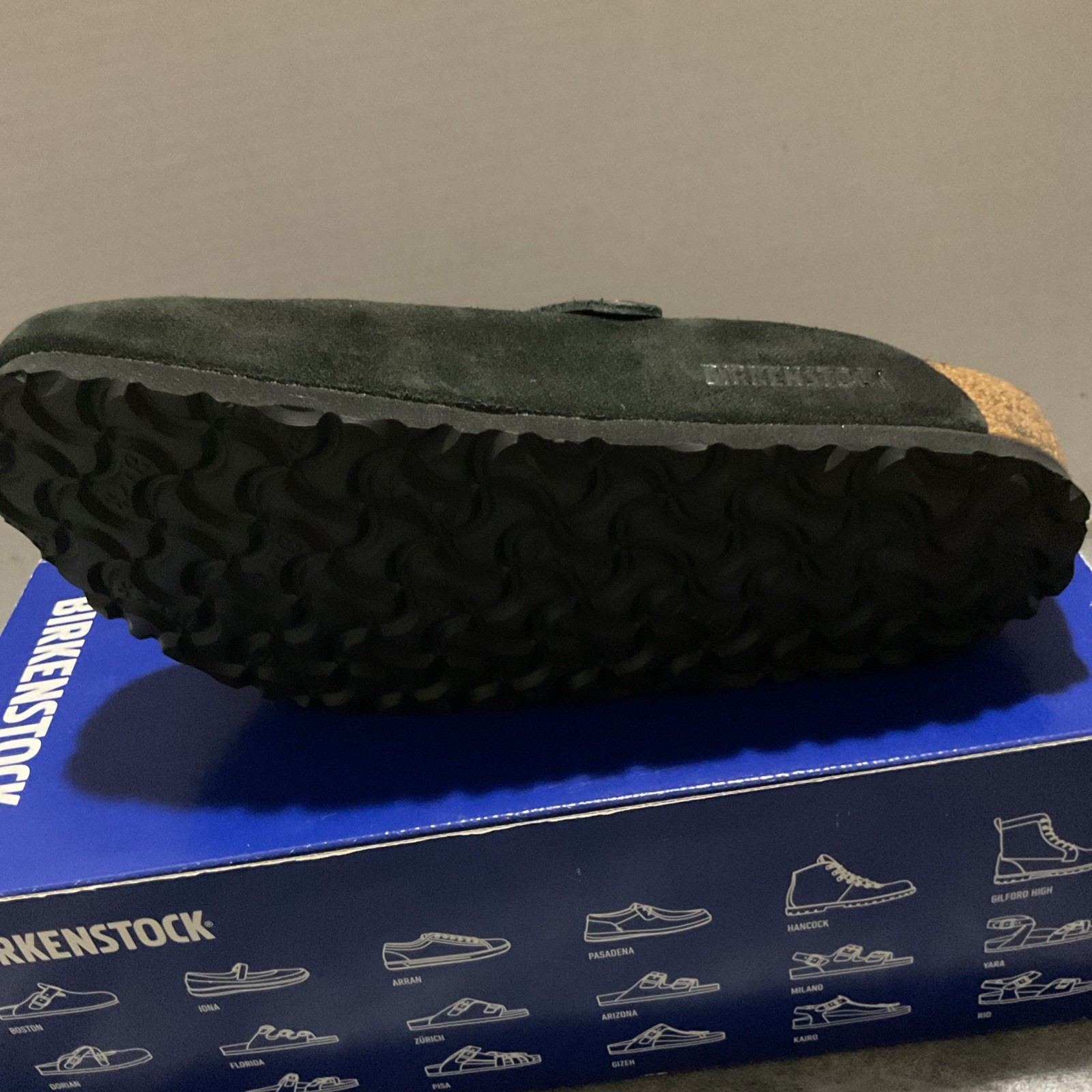 Birkenstock Boston Black Size 37 Regular Fit Soft Footbed