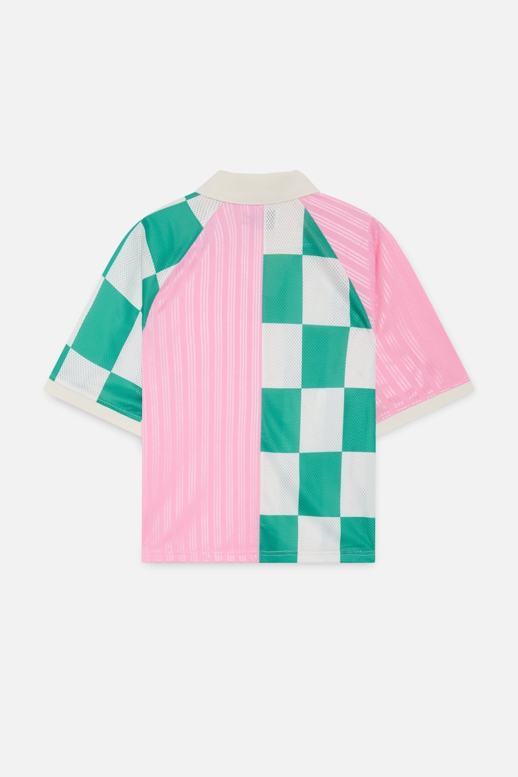 Scuffers Madrid Pink & Checkered Football T-Shirt [Brand New, Unopened]