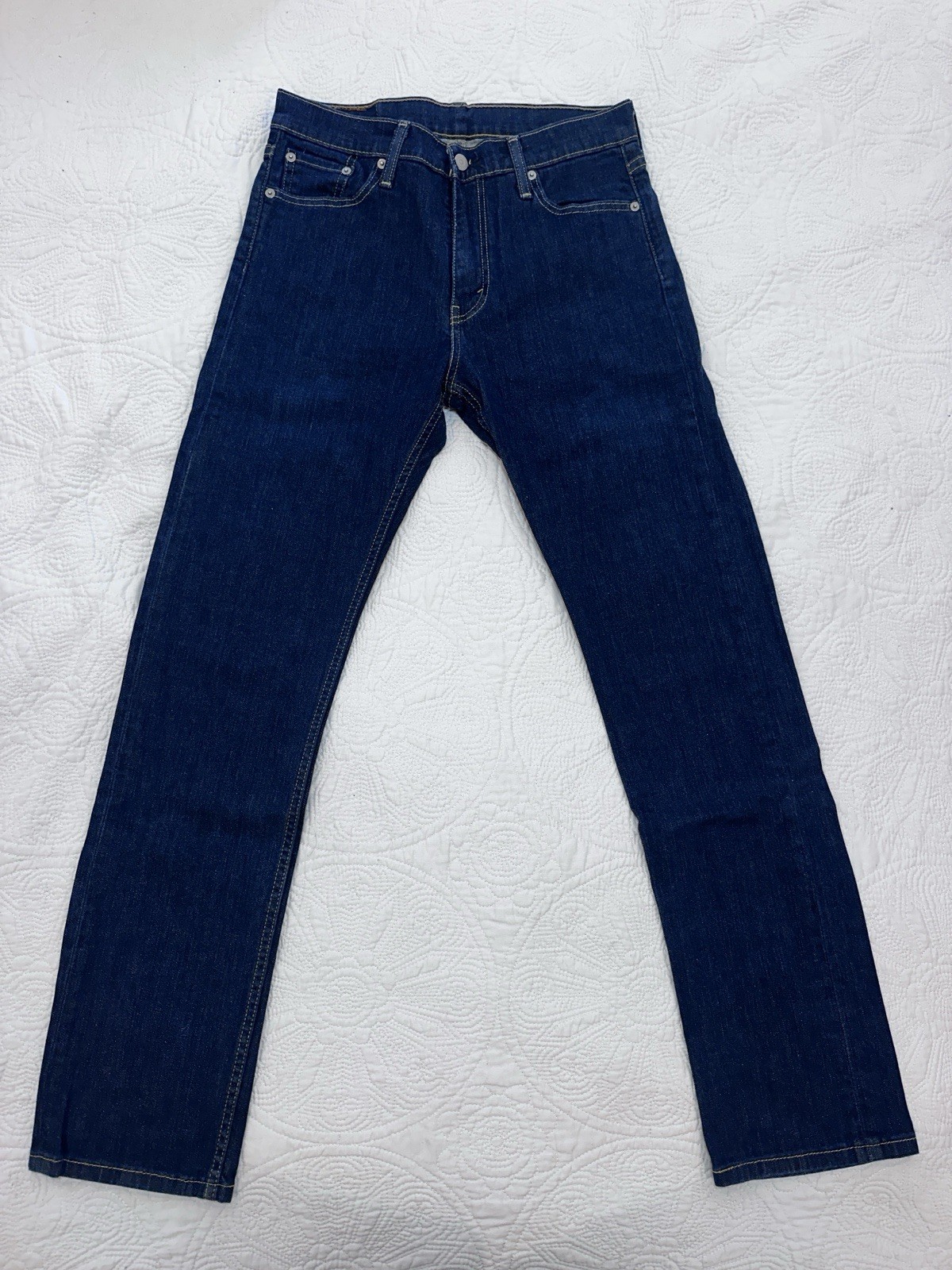 Levis 513 Mens Jeans 30 X 32 Slim Straight EUC