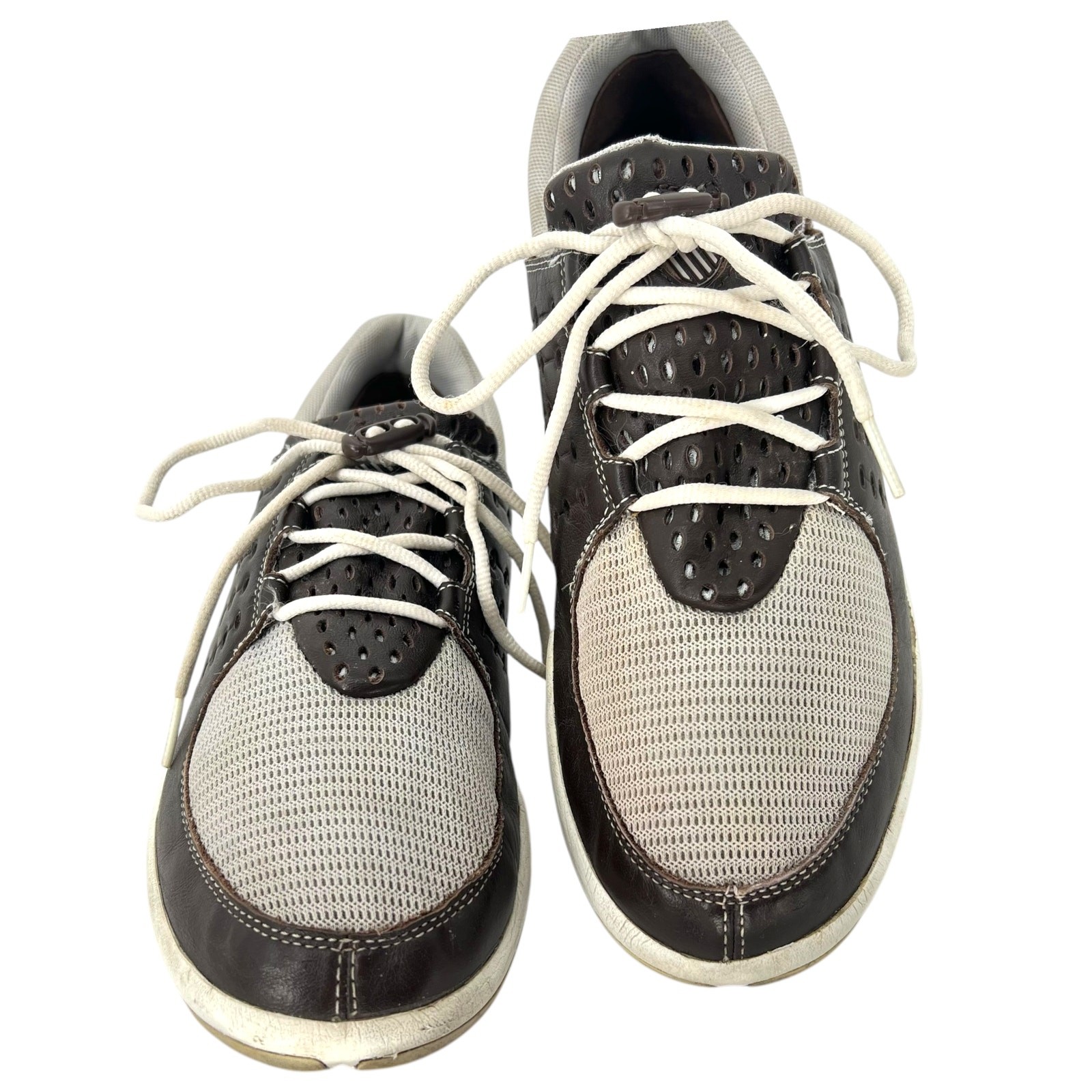 K-SWISS Men’s Mesh and Leather Athletic Style Shoes US 10 Athleisure Casual