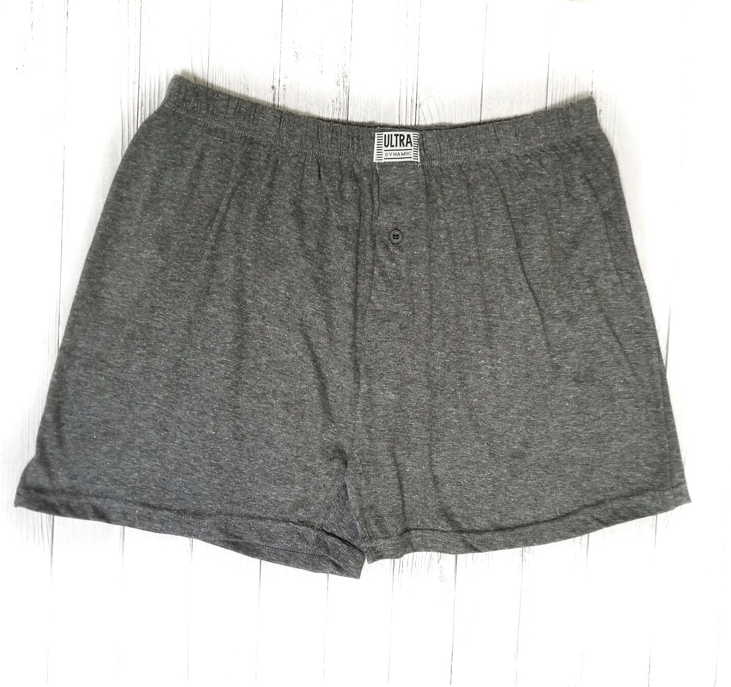 Ultra Men 100% Soft Stretch Premium Cotton Jersey Knit Boxer Trunk Underwear