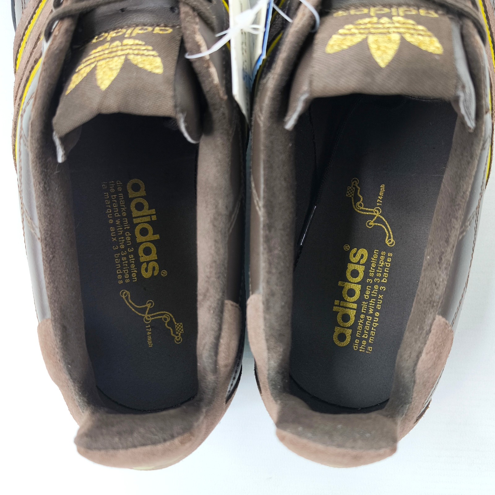 Adidas Tuscany LEA Shoes EUR 47 1/3 UK 12 2004 Suede Leather Brown 044867