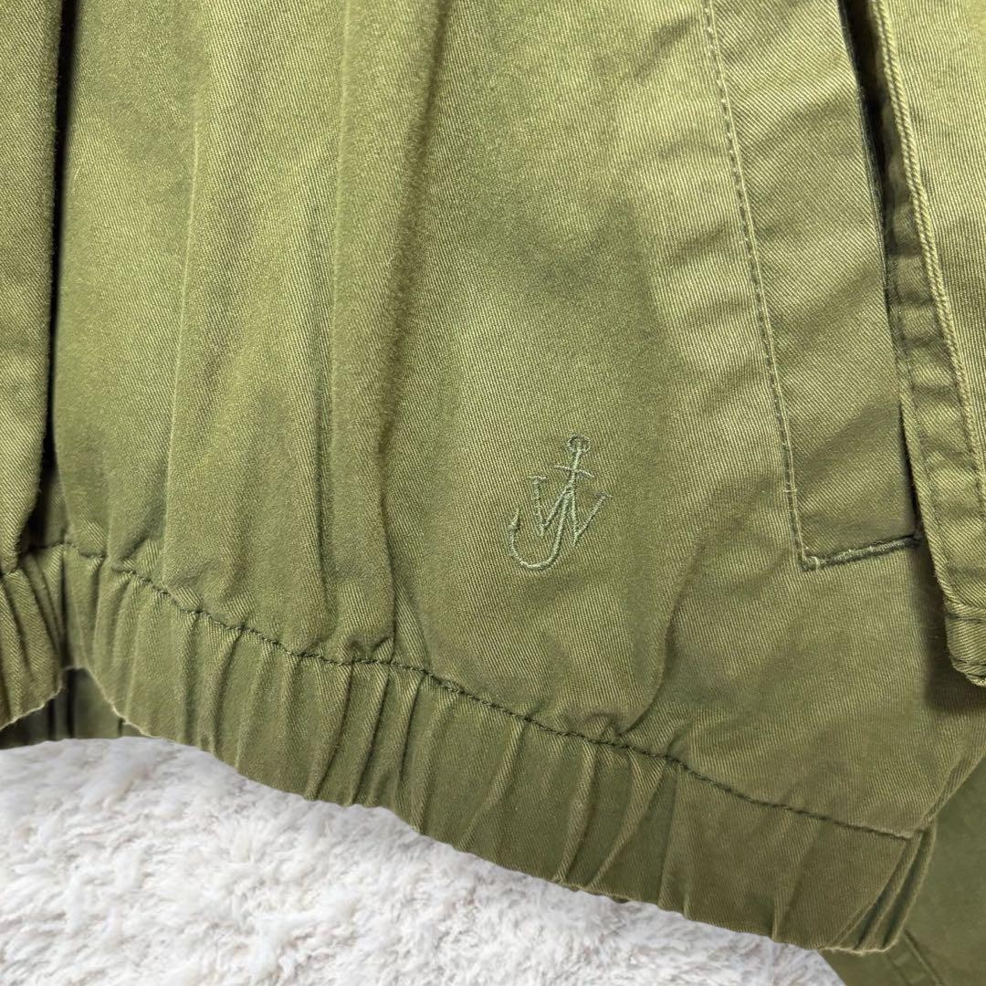 Rare UNIQLO x JW ANDERSON Blouson Green 100% Cotton M Spring
