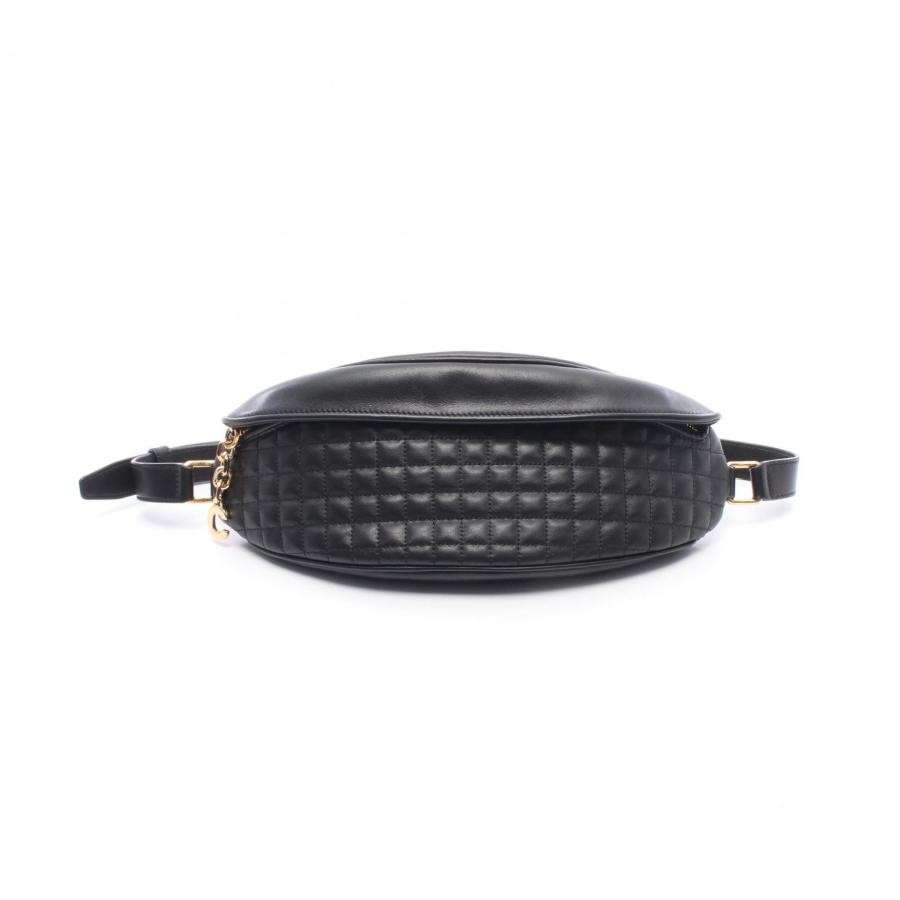 CELINE Bag: C Charm Waist Bag Black W28H11D5cm;