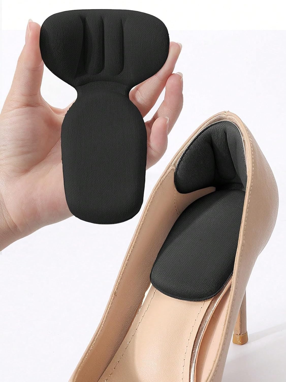 High Heel Cushion Insert Pad Shoe Liner Grip AntiSlip Insoles (4Pairs)