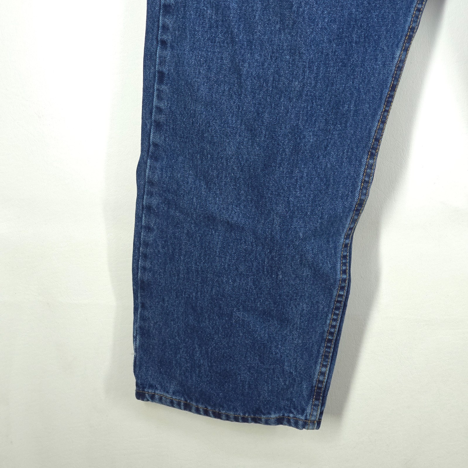 Levi’s 505 Denim Jeans Mens 42×29 (44×29) Dark Wash Regular Fit Straight Leg
