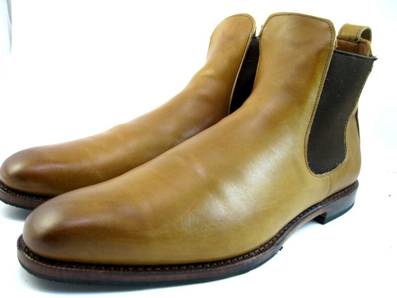 Allen Edmonds “LIVERPOOL” Men’s Leather Chelsea Boots 11 D Walnut (375N)