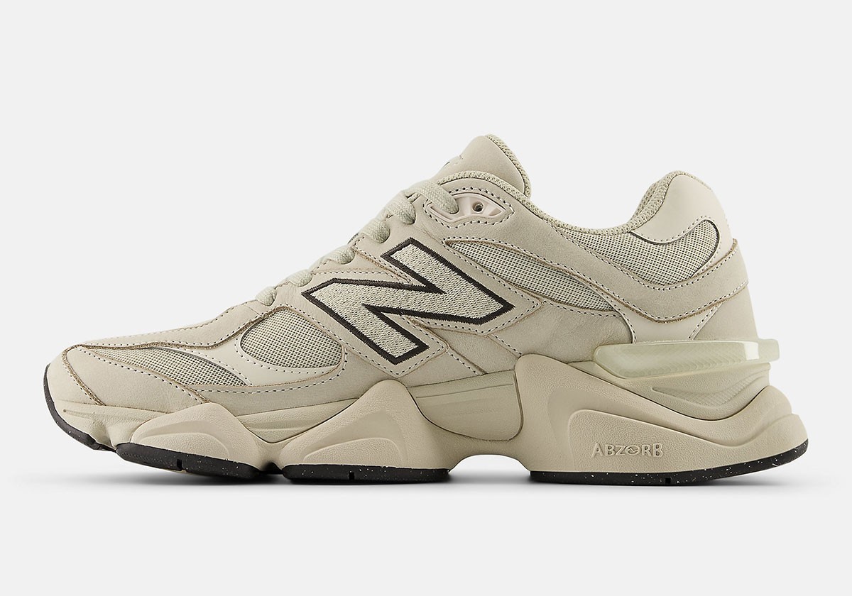 New Balance 9060 Mono Shipyard Mens Beige Sports Sneaker U906078T